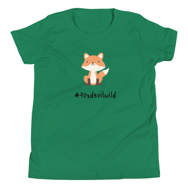 Kinder-T-Shirt  “Foxdevilwild”