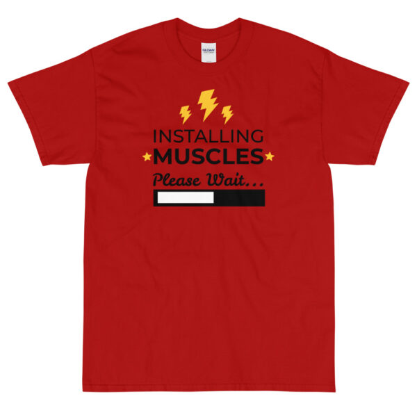 Herren-T-Shirt “Installing Muscles”