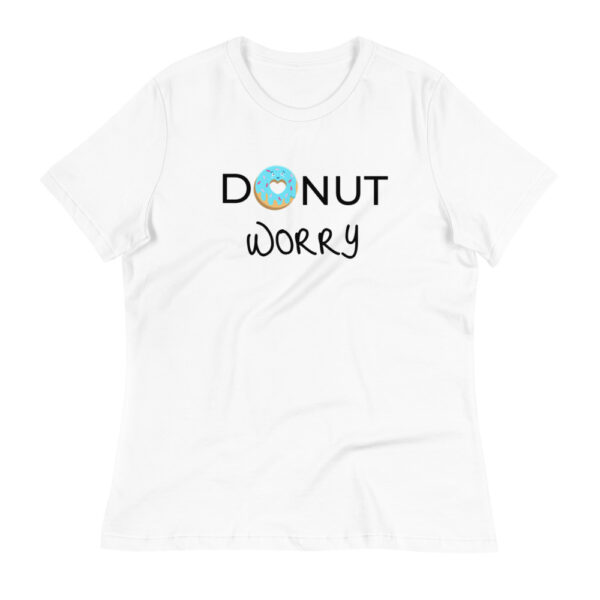Damen-T-Shirt “Donut worry”